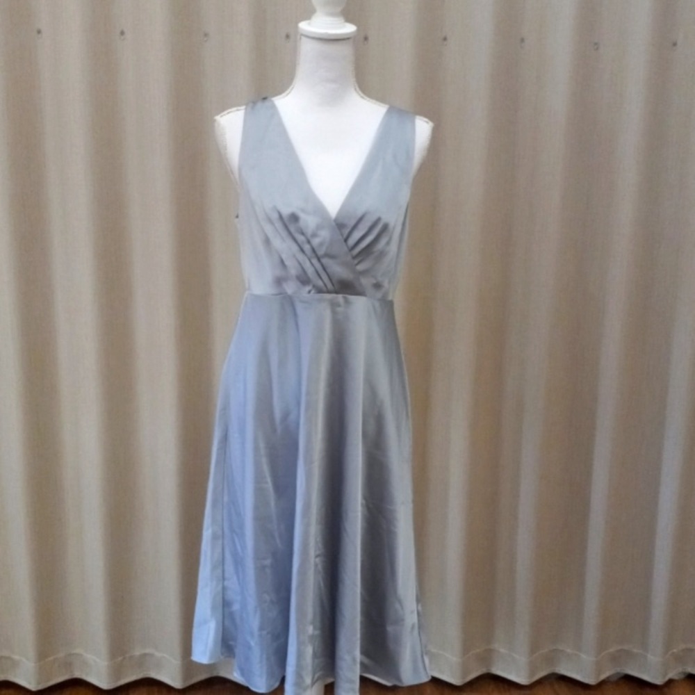 J. Crew satin dress